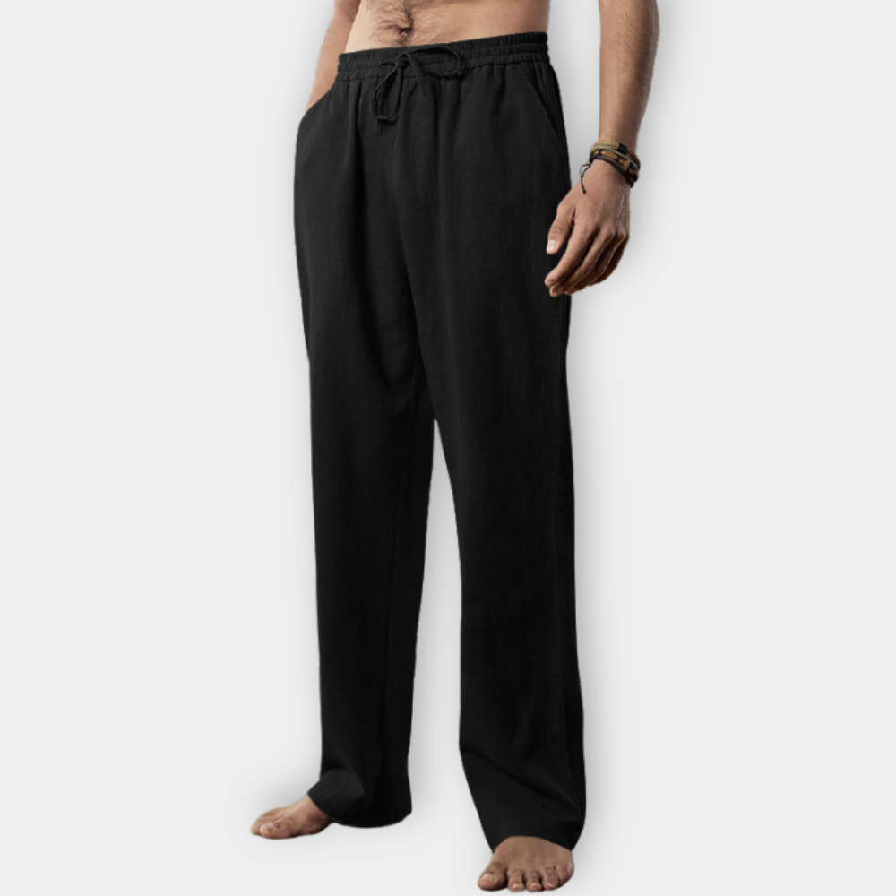 PANTALONI DI LINO PER LA CASA