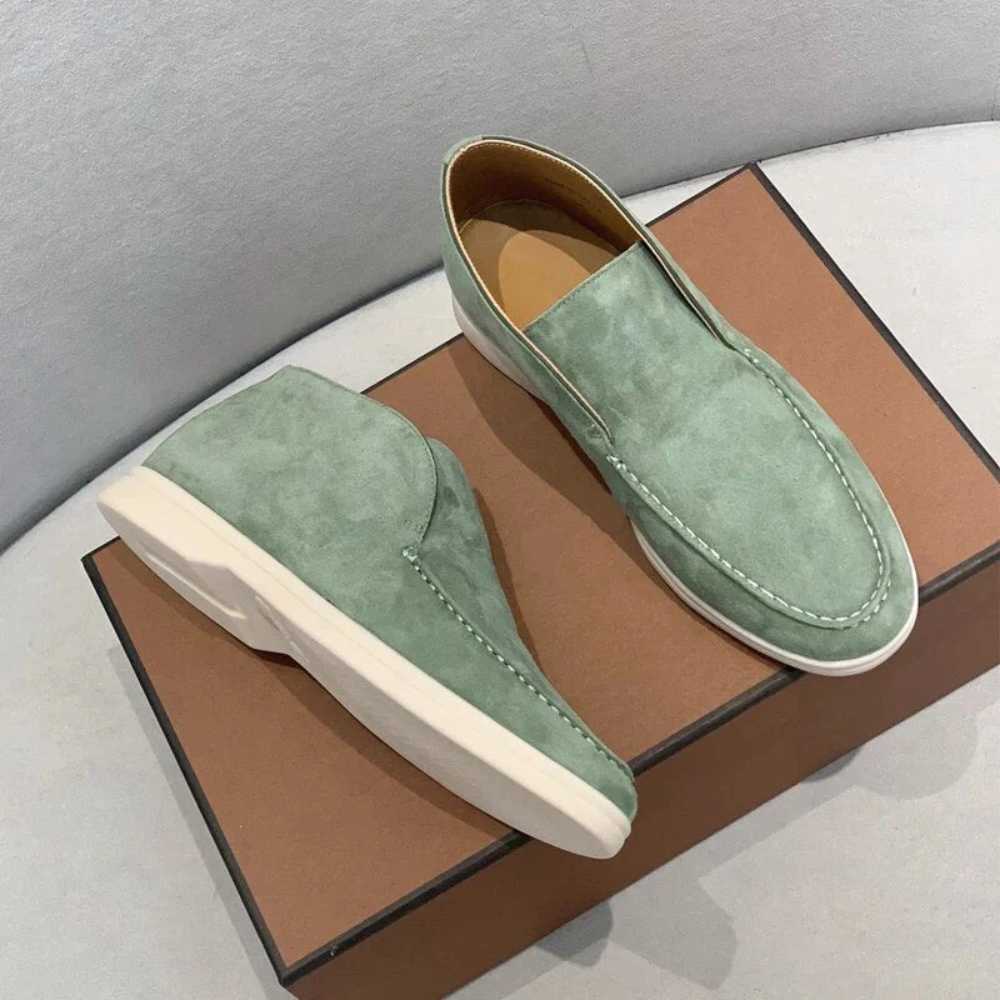 MOCASSINI IN PELLE SCAMOSCIATA CASUAL