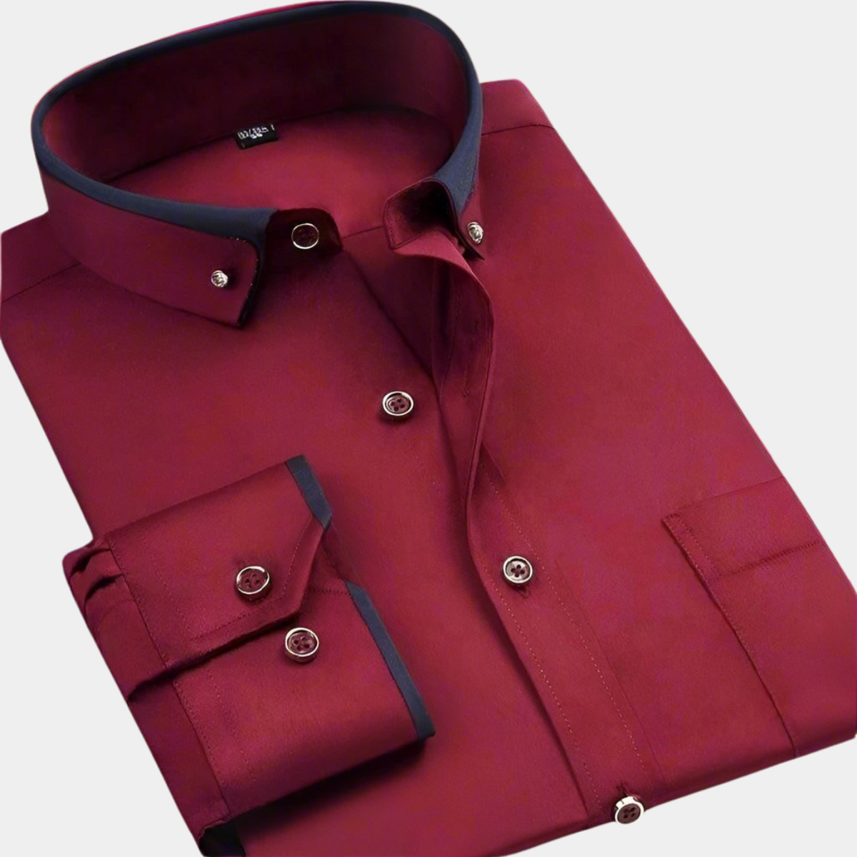 ROSSI ROMA | CAMICIA CLASSICA DA UOMO A MANICHE LUNGHE