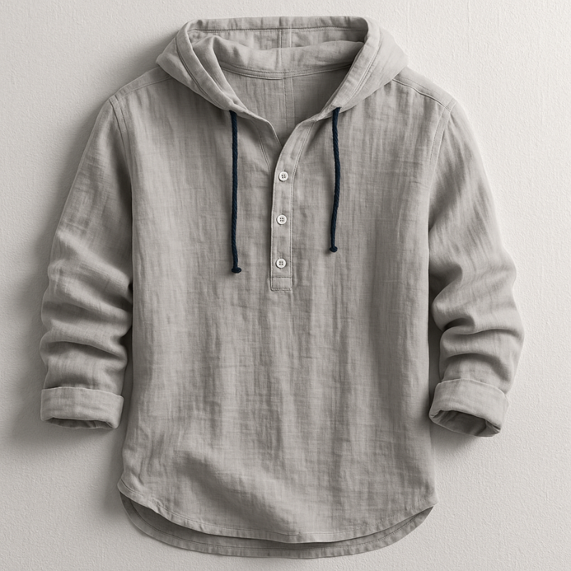 ROSSI ROMA | CAMICIA DI LUSSO CON CAPPUCCIO