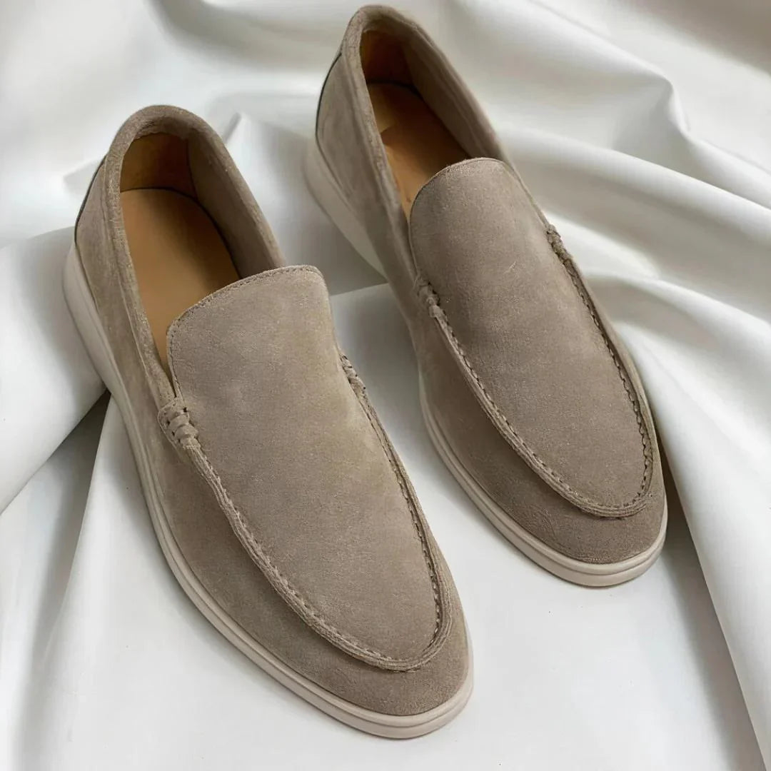 MOCASSINI IN PELLE SCAMOSCIATA PREMIUM