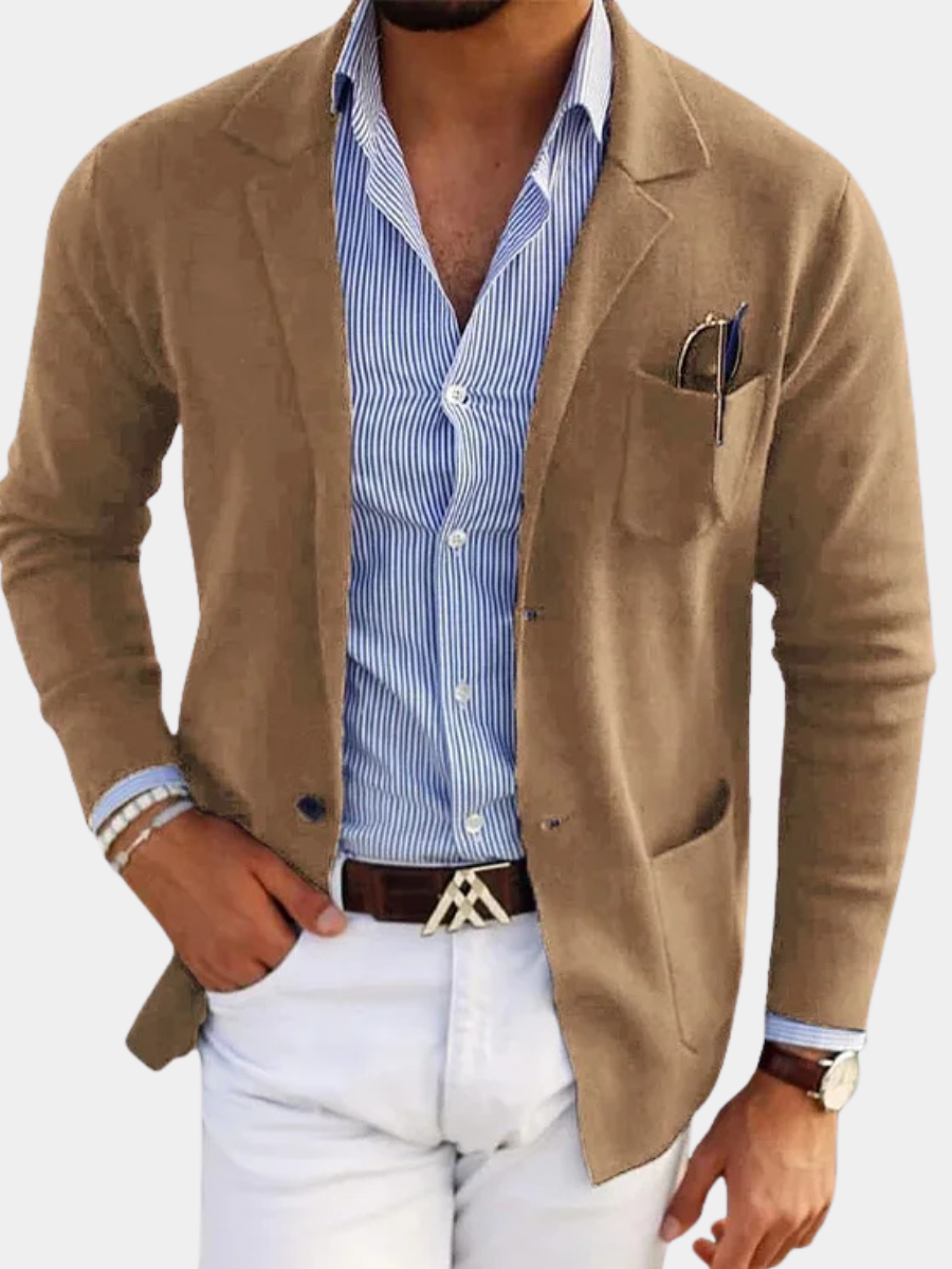 ROSSI ROMA | LUSSUOSO BLAZER DA UOMO IN MORBIDO MATERIALE