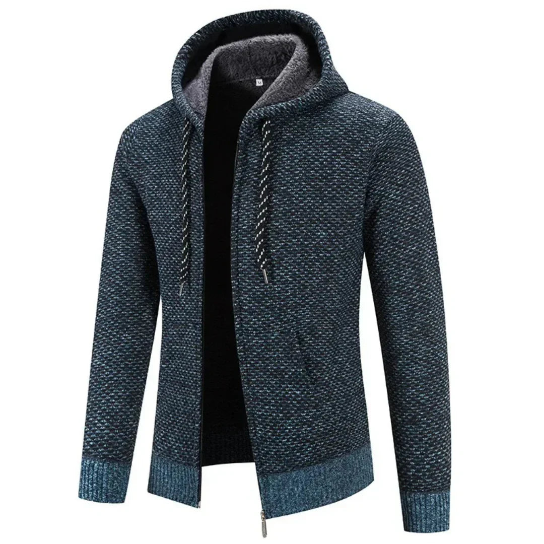 DAVIDE | HOODIE PREMIUM CON DESIGN SLIM-FIT