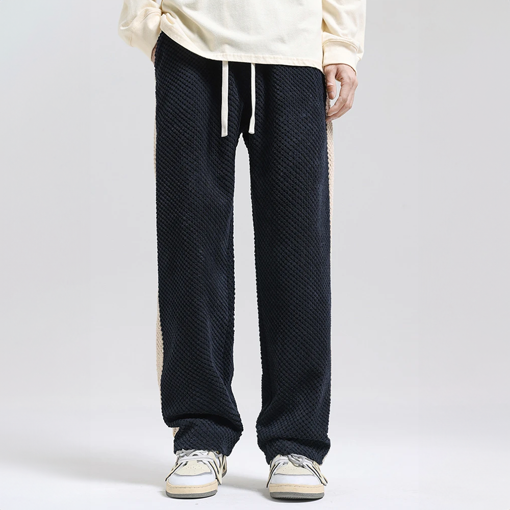CORRADO | JOGGER IN VELLUTO A COSTE CON STILE