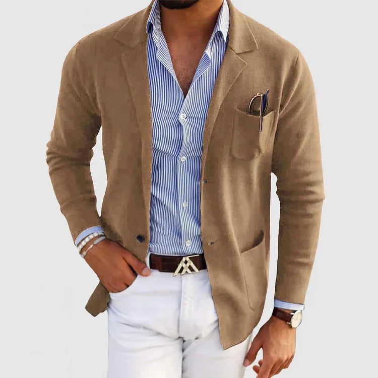 ROSSI ROMA | LUSSUOSO BLAZER DA UOMO IN MORBIDO MATERIALE