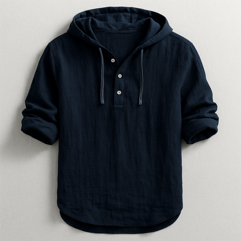 ROSSI ROMA | CAMICIA DI LUSSO CON CAPPUCCIO