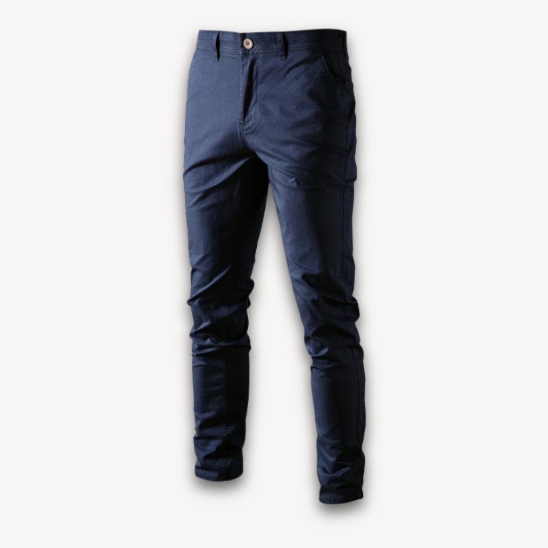 Marcello | Pantaloni Chino a Gamba Affusolata