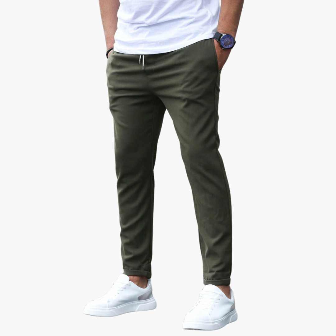 VINCENZO | PANTALONE ELEGANTE CON STRETCH