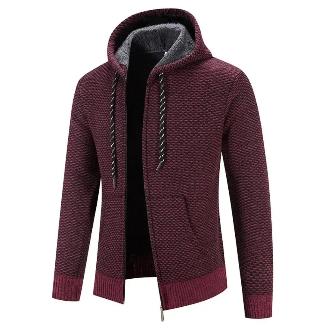 DAVIDE | HOODIE PREMIUM CON DESIGN SLIM-FIT