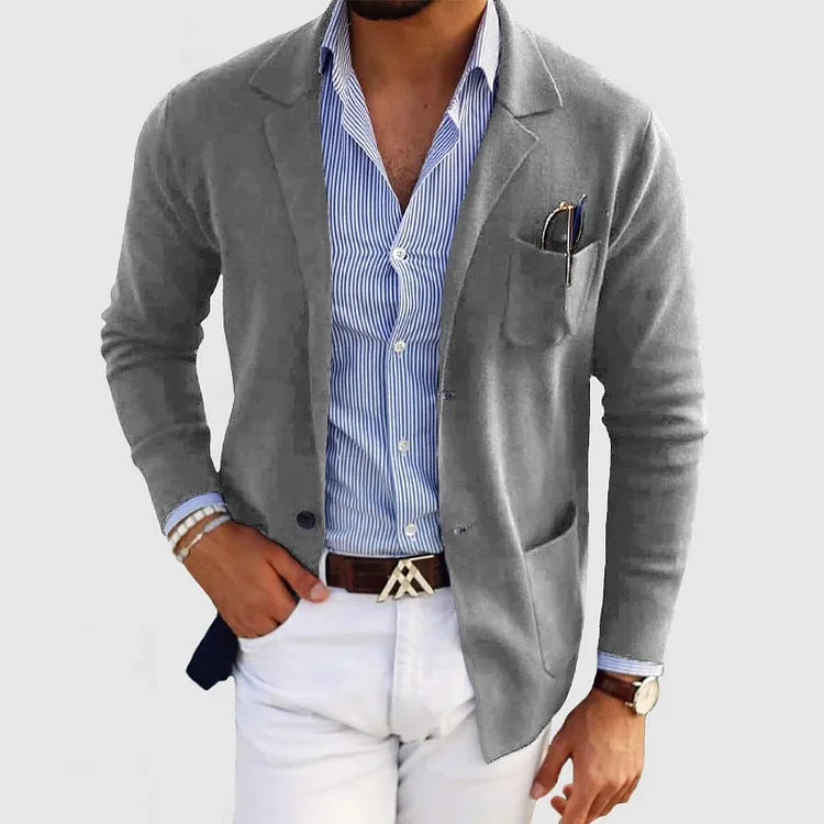 ROSSI ROMA | LUSSUOSO BLAZER DA UOMO IN MORBIDO MATERIALE