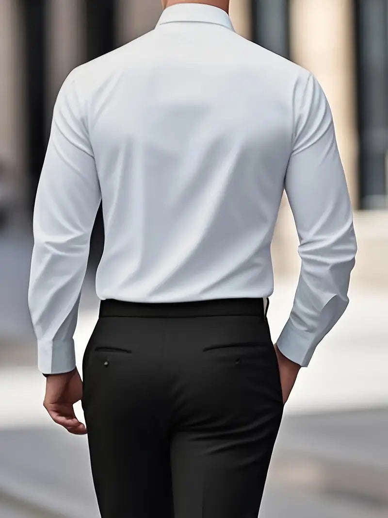 ROSSI ROMA™ | CAMICIA TRASPIRANTE A MANICHE LUNGHE