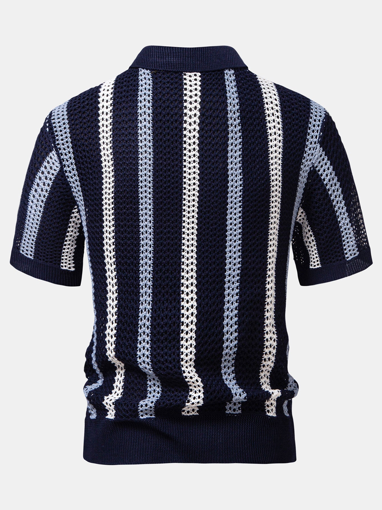 POLO A V ALL'UNCINETTO & PANTALONI IN LINO DRITTI