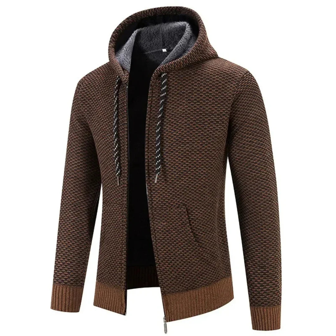 DAVIDE | HOODIE PREMIUM CON DESIGN SLIM-FIT