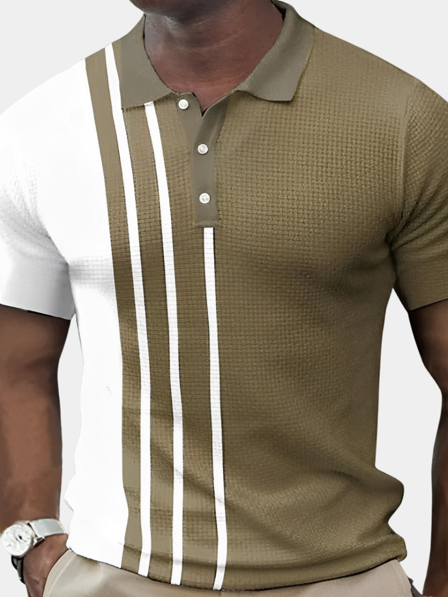 ANDREA  |  POLO SLIMFIT A RIGHE