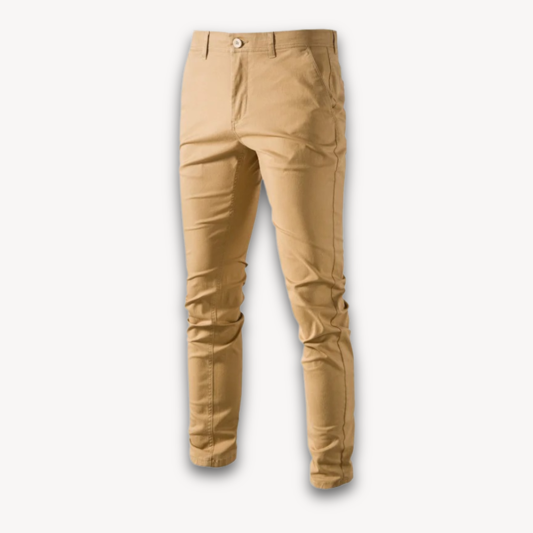 Marcello | Pantaloni Chino a Gamba Affusolata