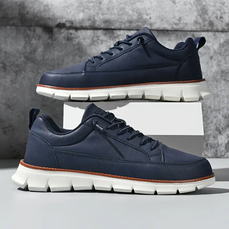 FELICE | SNEAKERS IN PELLE CON COMFORT ORTOPEDICO