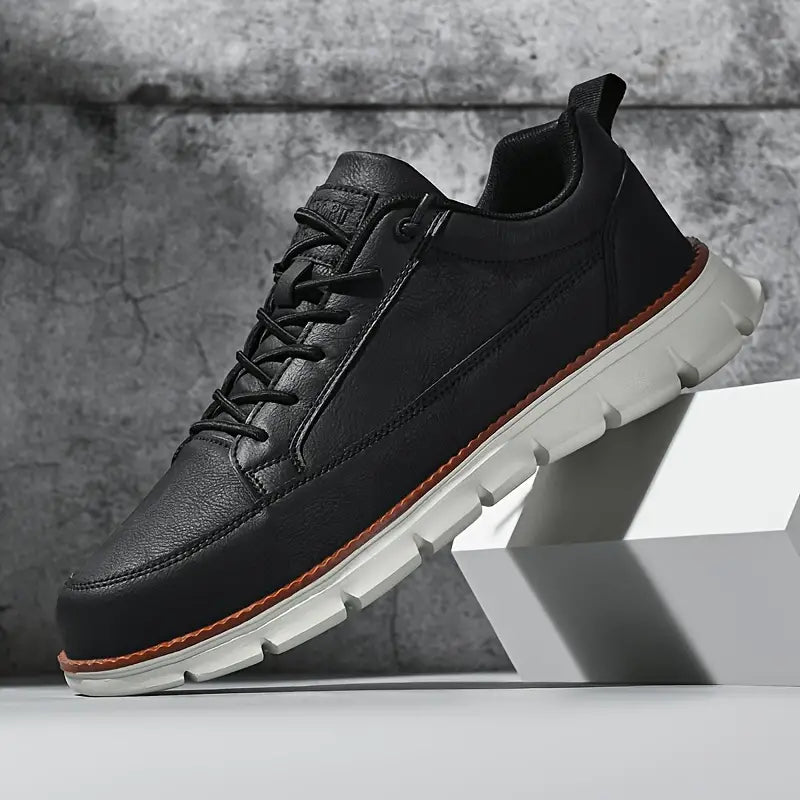 FELICE | SNEAKERS IN PELLE CON COMFORT ORTOPEDICO