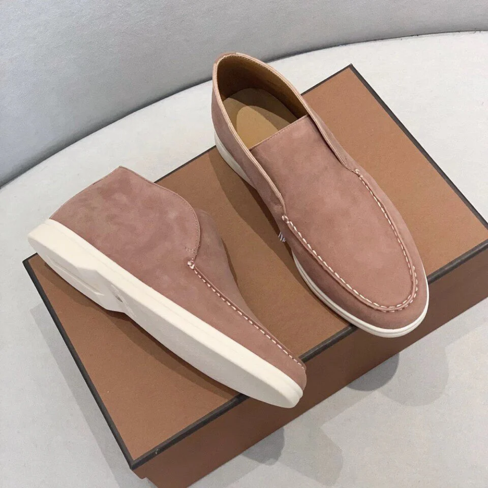 MOCASSINI IN PELLE SCAMOSCIATA CASUAL