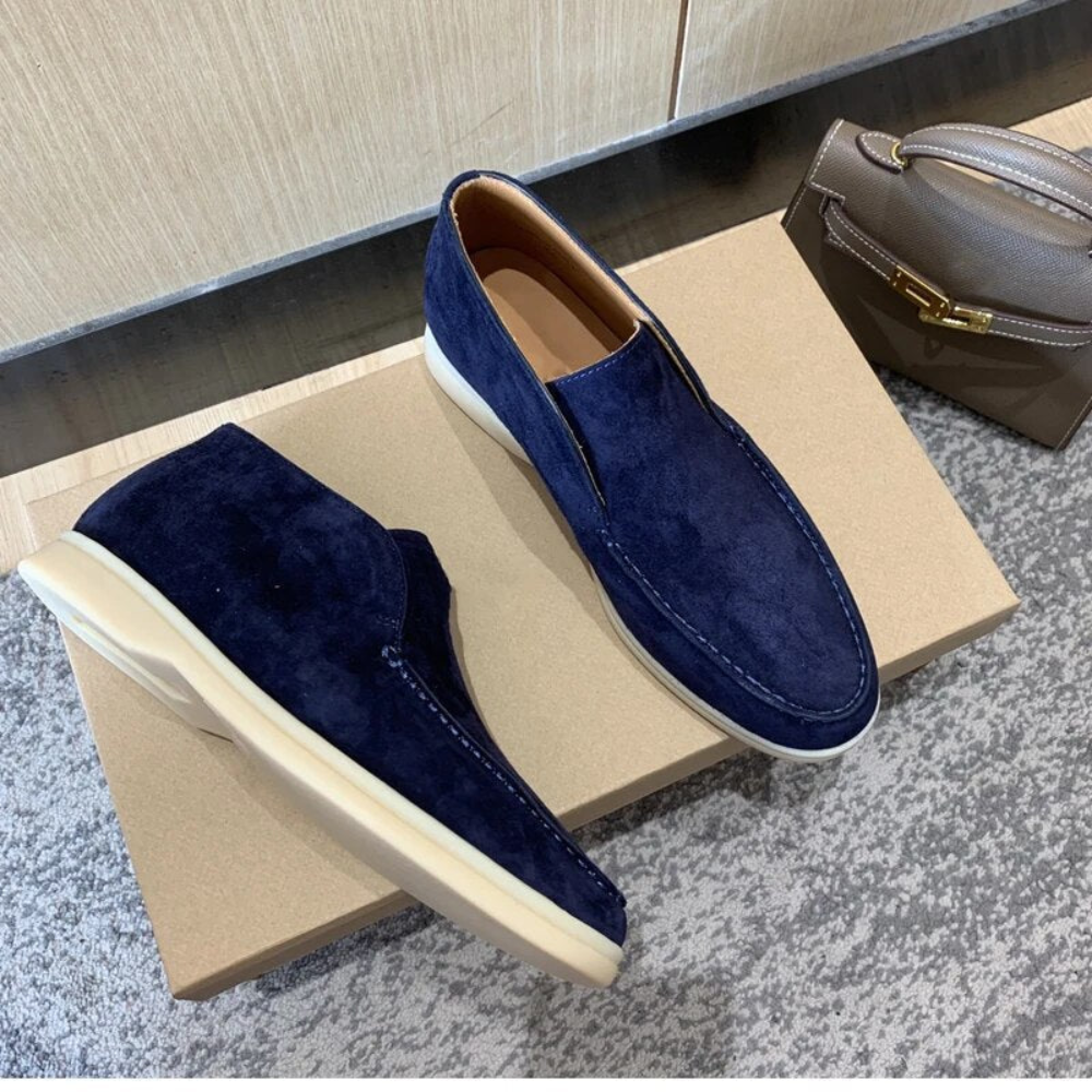 MOCASSINI IN PELLE SCAMOSCIATA CASUAL