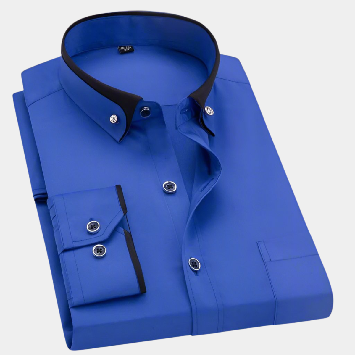 ROSSI ROMA | CAMICIA CLASSICA DA UOMO A MANICHE LUNGHE
