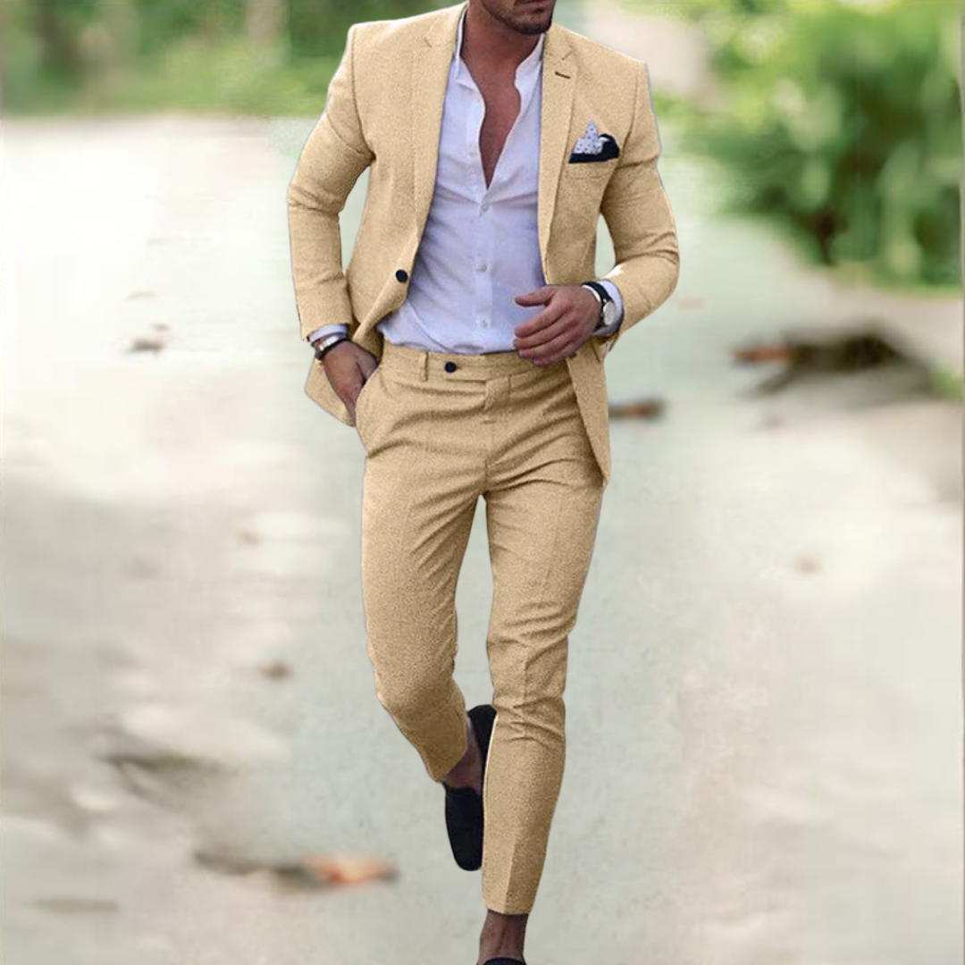 SIMONE | COMPLETO ELEGANTE DA UOMO (GIACCA + PANTALONI)