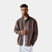 LEONARDO | CARDIGAN UOMO IN MAGLIA
