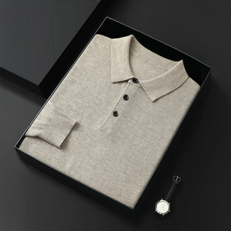 GENNARO | POLO IN 100% LANA MERINO
