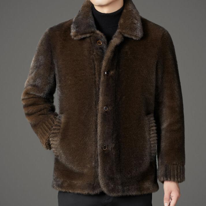 ADRIANO | CAPPOTTO CORTO DI LUSSO IN PELLICCIA DI VISONE