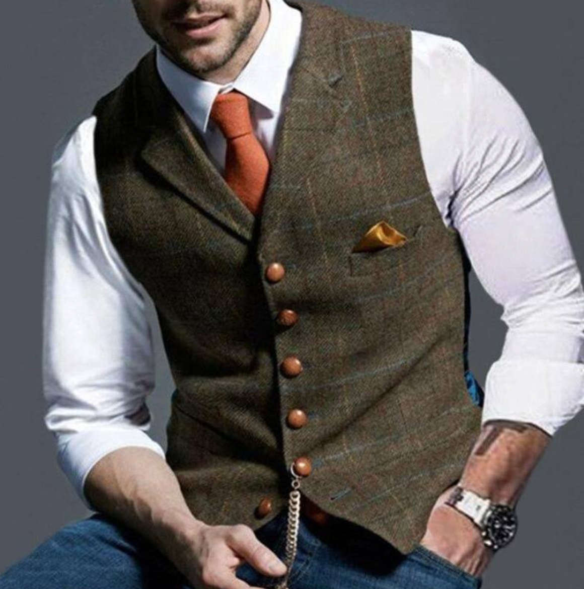 ROSSI ROMA | GILET ELEGANTE DA UOMO