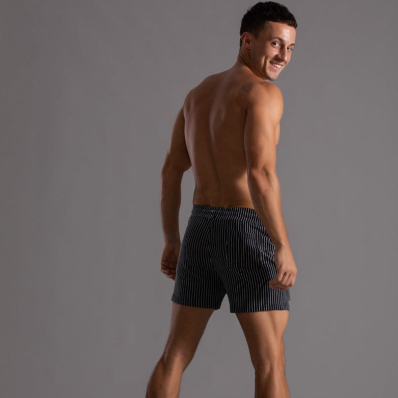 PANTALONCINI A RIGHE