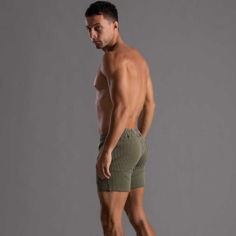 PANTALONCINI A RIGHE