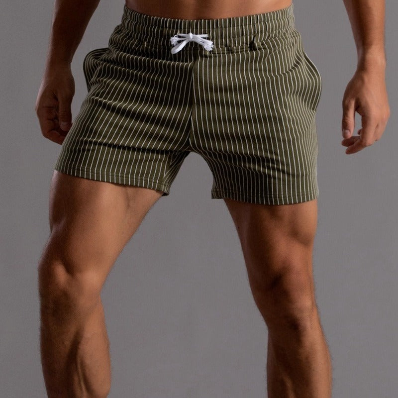 PANTALONCINI A RIGHE