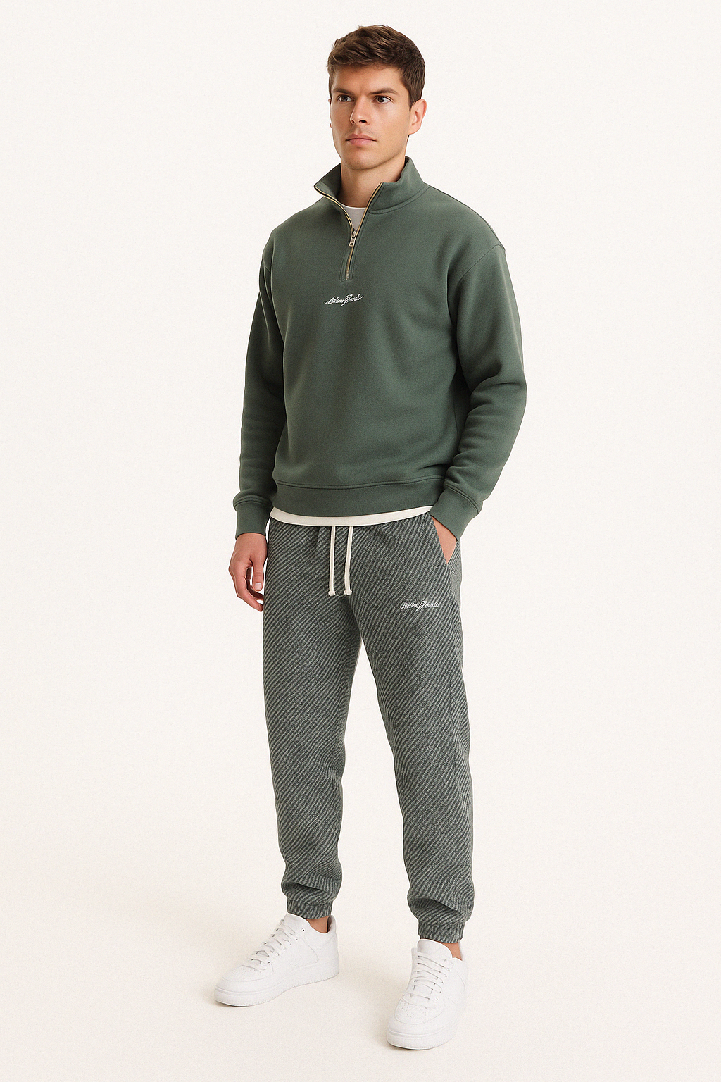 IVANO | PANTALONE COMODO CON FANTASIA