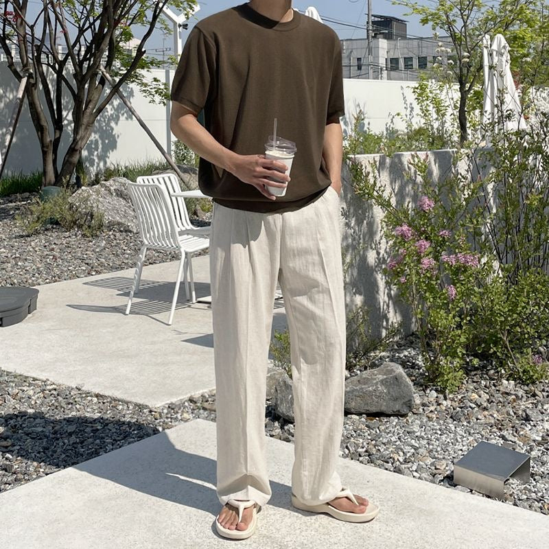Kyoto | Pantaloni in Lino con Coulisse