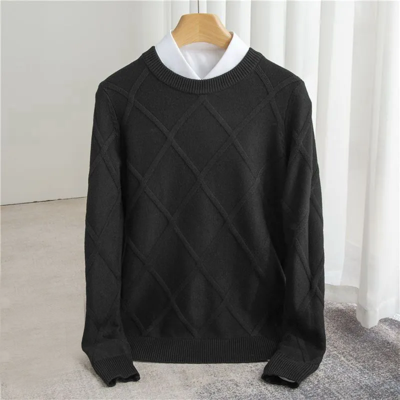 Rossi Roma | Maglione Argyle in Cashmere