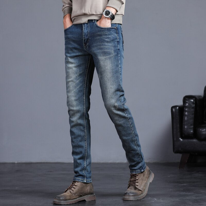 Dario | Pantaloni Dritti in Denim