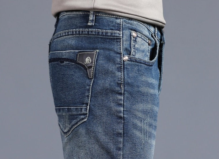 Dario | Pantaloni Dritti in Denim
