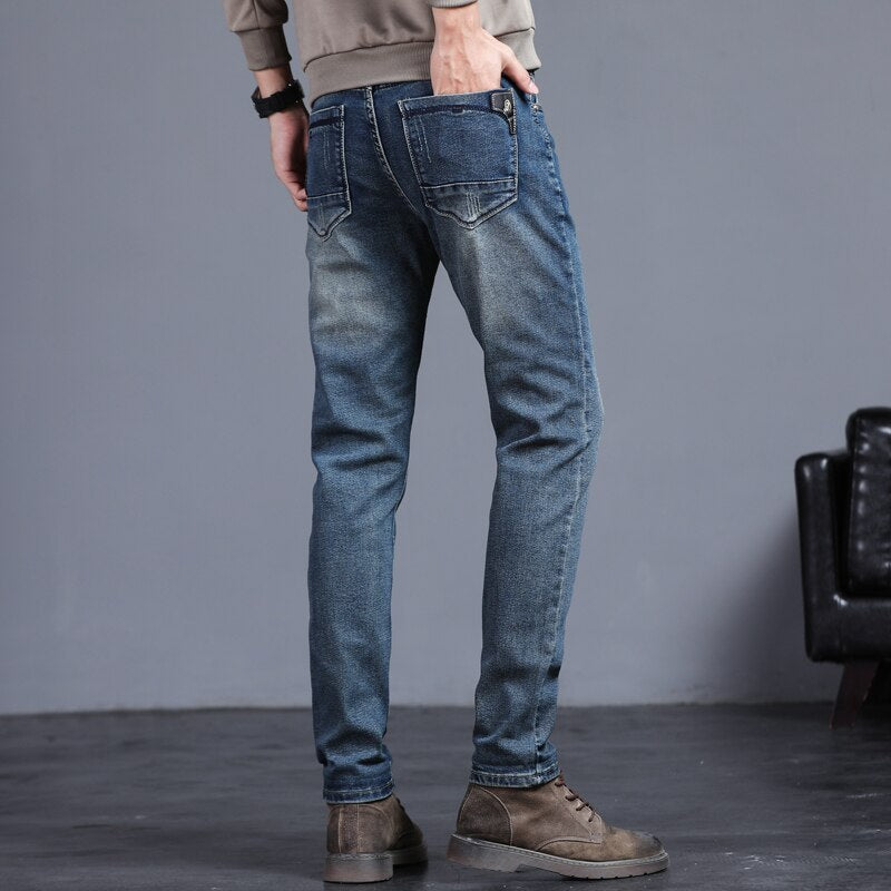 Dario | Pantaloni Dritti in Denim