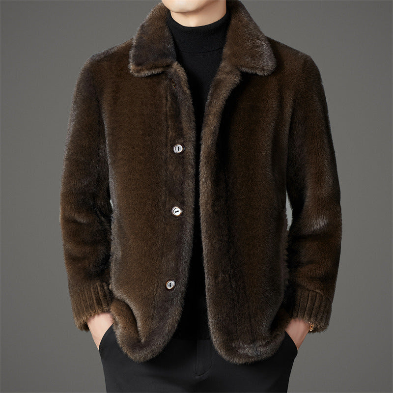 ADRIANO | CAPPOTTO CORTO DI LUSSO IN PELLICCIA DI VISONE