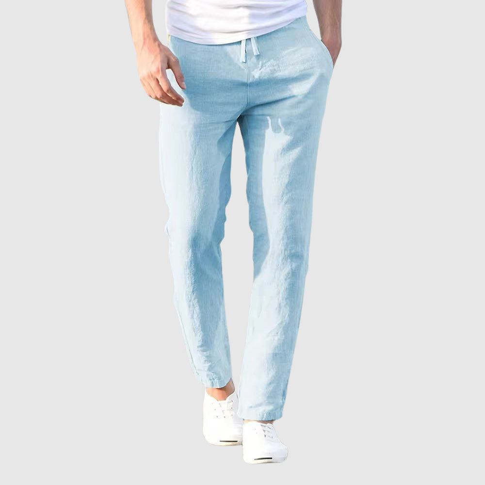 BENIAMINO | PANTALONE LEGGERO IN LINO