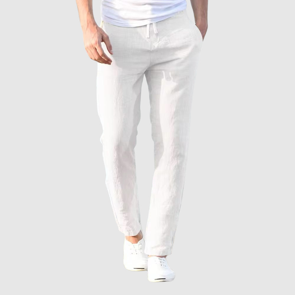 BENIAMINO | PANTALONE LEGGERO IN LINO