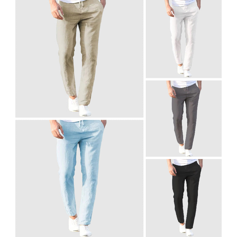 BENIAMINO | PANTALONE LEGGERO IN LINO