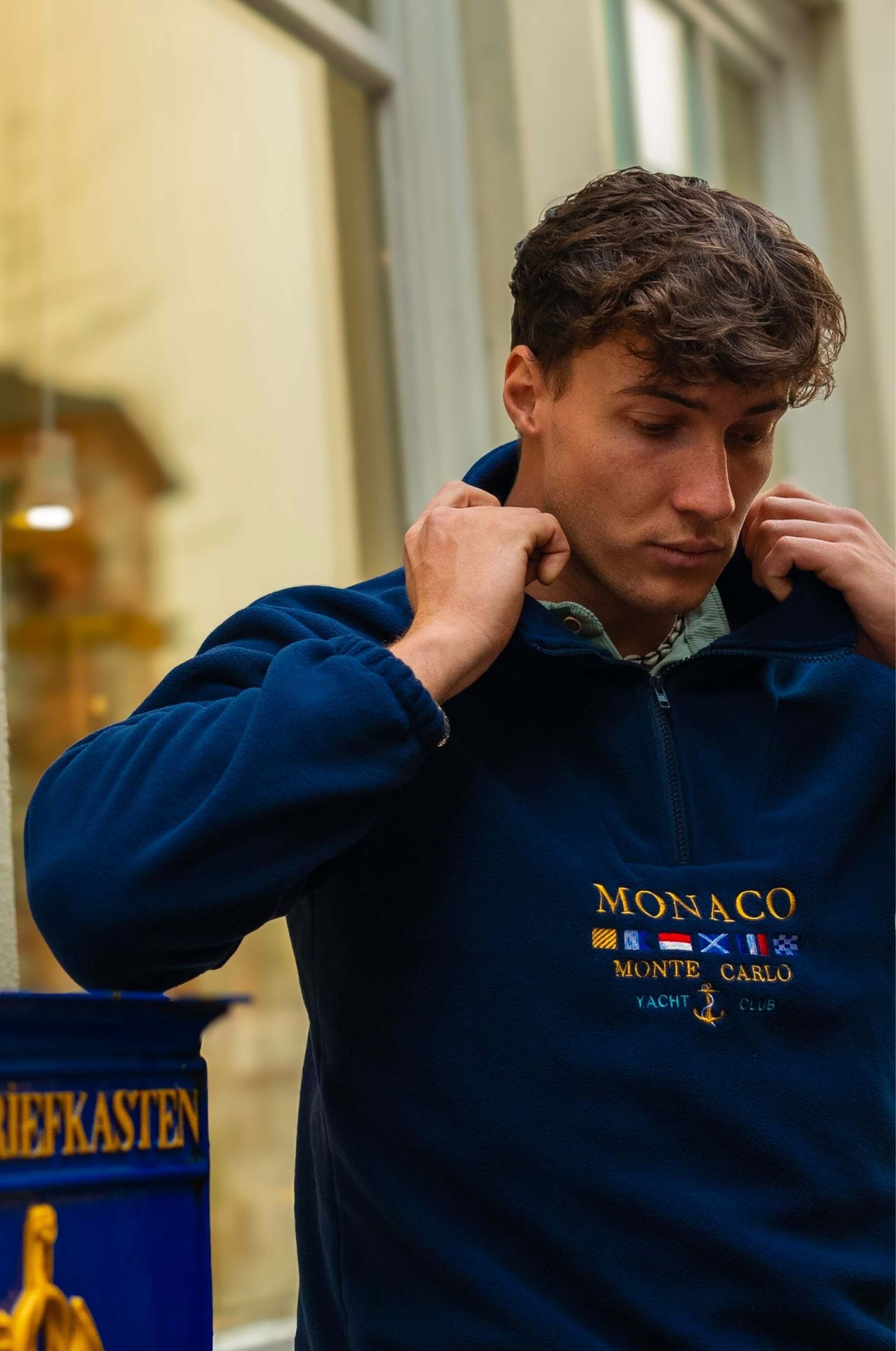 PULLOVER MONACO CON ZIP
