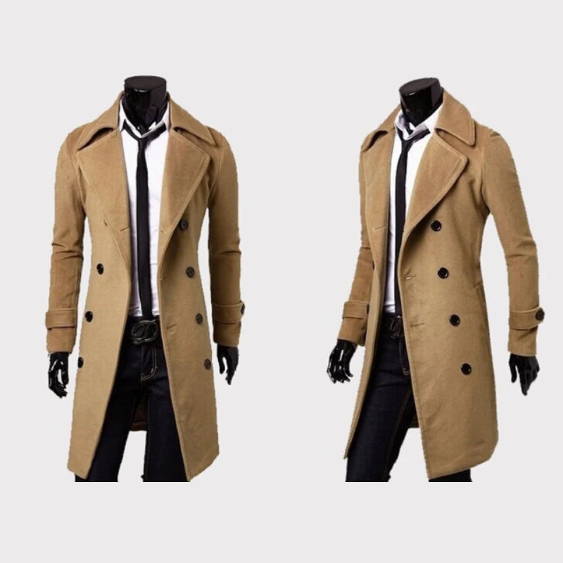Neri | Cappotto Doppiopetto in Lana