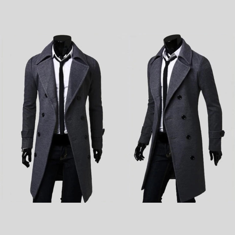Neri | Cappotto Doppiopetto in Lana