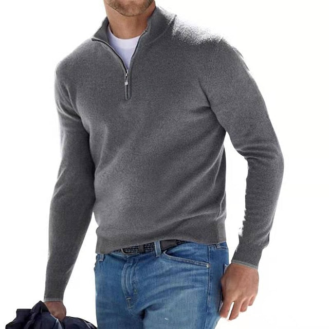 Cole | Maglia con Zip a Mezza Lunghezza