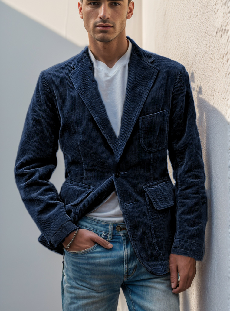 Rieti | Giacca in Finto Suede