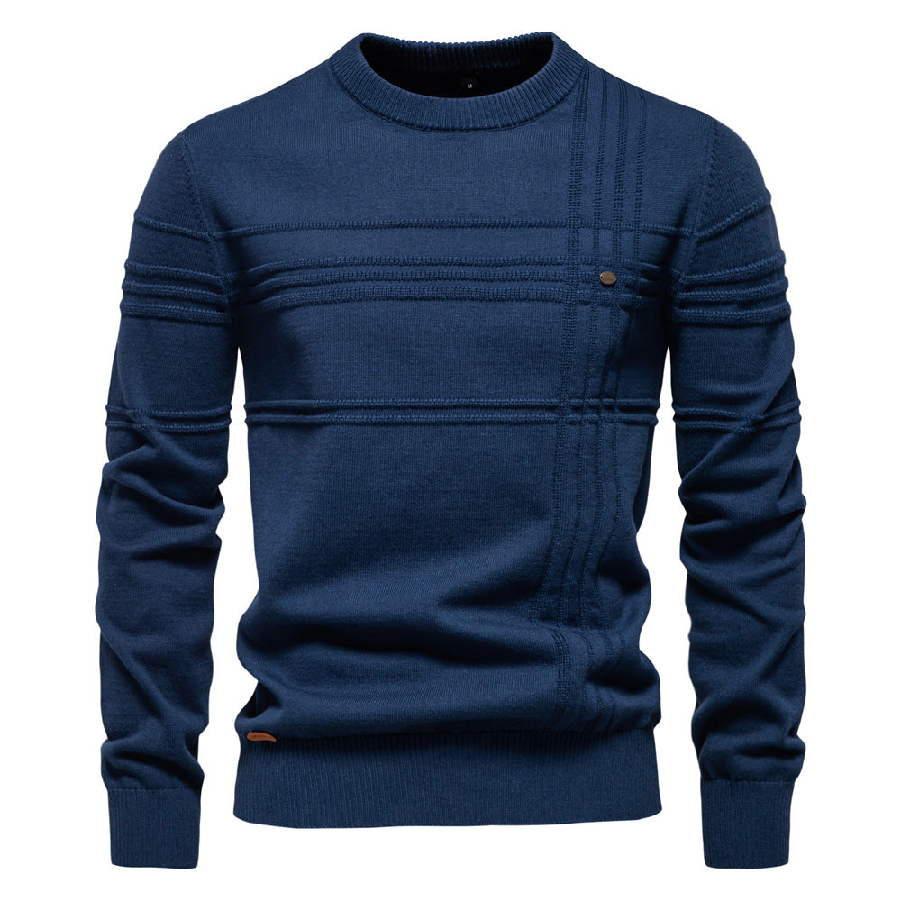 ALESSANDRO | ELEGANTE MAGLIONE DA UOMO LAVORATO A MAGLIA
