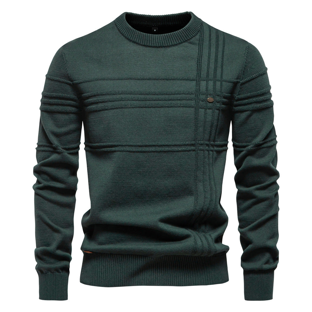 ALESSANDRO | ELEGANTE MAGLIONE DA UOMO LAVORATO A MAGLIA