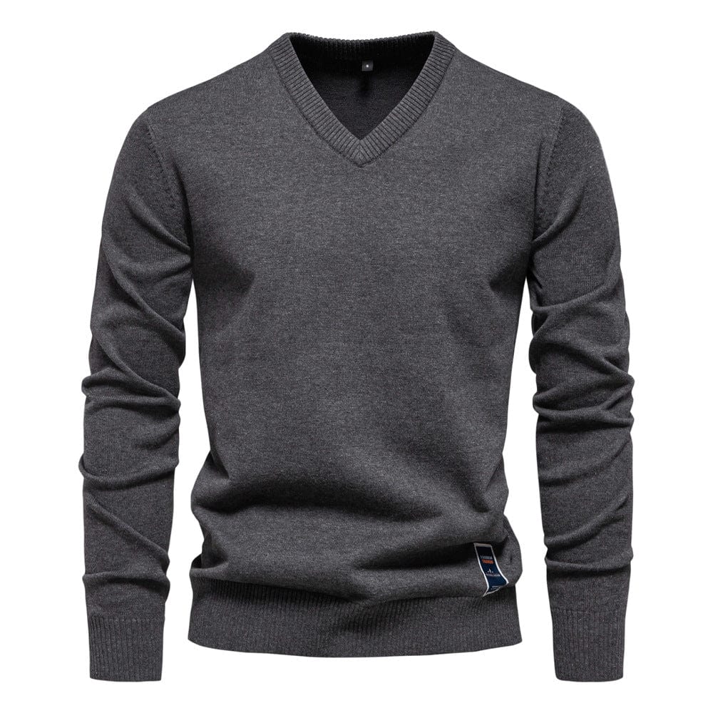 Lupo | Maglia in Cotone con Scollo a V